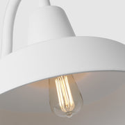 Visual Comfort SLO1211 Barn Light 1-lt 16" Outdoor Extra Large Wall Lantern - Outdoor Textured White