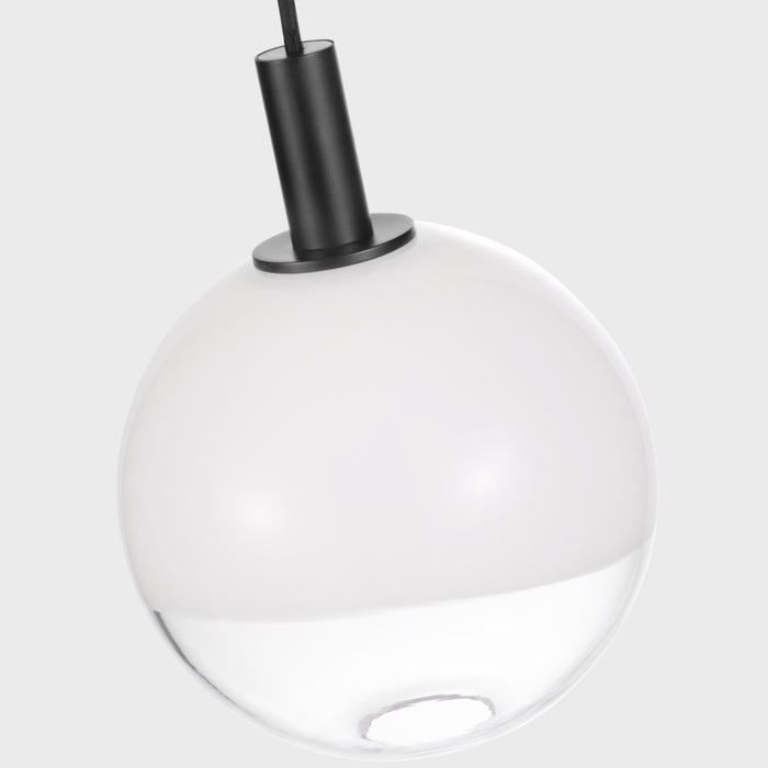 Visual Comfort SLP1001 Torian 1-lt 9" LED Small Pendant - Aged Iron
