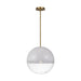 Visual Comfort SLP1011 Torian 1-lt 14" LED Medium Pendant - Burnished Brass
