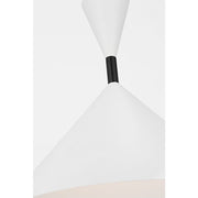 Visual Comfort SLP1021 Bodhi 1-lt 24" LED Pendant - Midnight Black