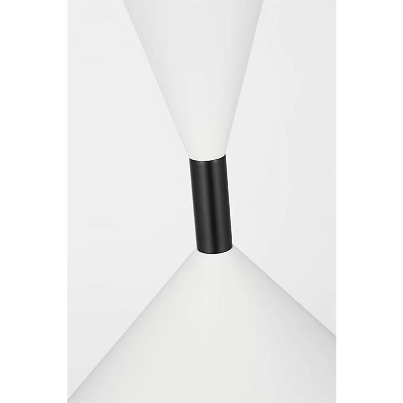 Visual Comfort SLP1021 Bodhi 1-lt 24" LED Pendant - Midnight Black