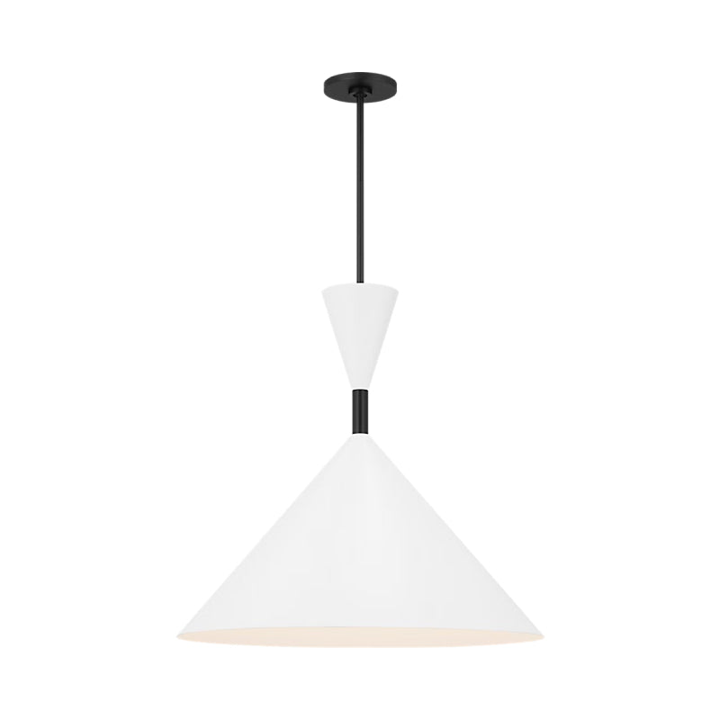 Visual Comfort SLP1021 Bodhi 1-lt 24" LED Pendant - Midnight Black