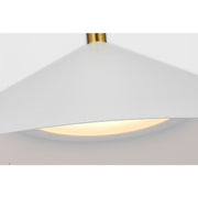 Visual Comfort SLP1031 Bodhi 1-lt 30" LED Pendant - Burnished Brass