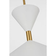 Visual Comfort SLP1031 Bodhi 1-lt 30" LED Pendant - Burnished Brass