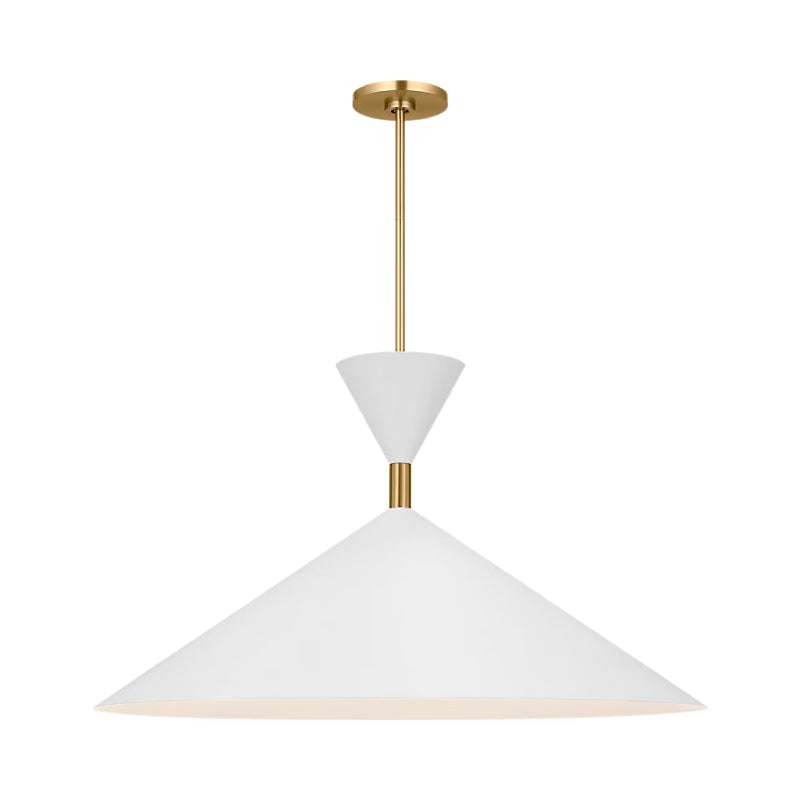 Visual Comfort SLP1031 Bodhi 1-lt 30" LED Pendant - Burnished Brass