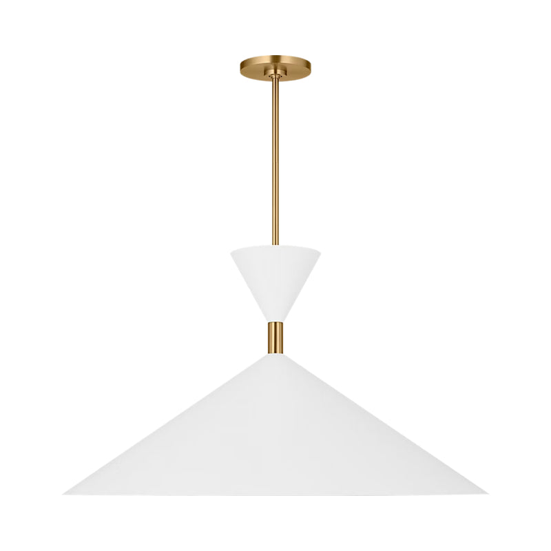 Visual Comfort SLP1031 Bodhi 1-lt 30" LED Pendant - Burnished Brass