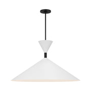 Visual Comfort SLP1031 Bodhi 1-lt 30" LED Pendant - Midnight Black
