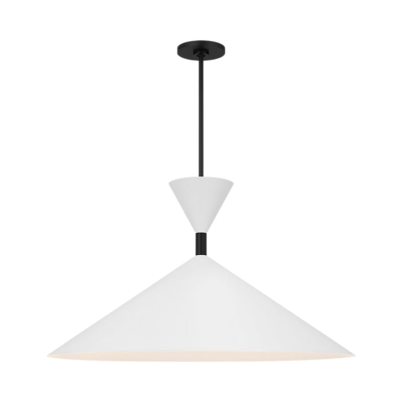 Visual Comfort SLP1031 Bodhi 1-lt 30" LED Pendant - Midnight Black