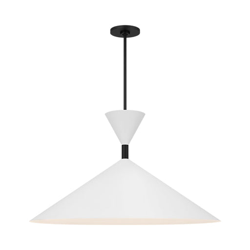Visual Comfort SLP1031 Bodhi 1-lt 30" LED Pendant - Midnight Black