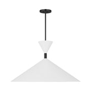 Visual Comfort SLP1031 Bodhi 1-lt 30" LED Pendant - Midnight Black
