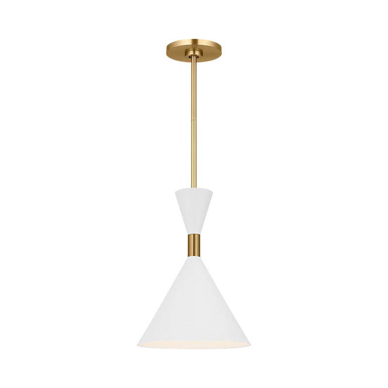 Visual Comfort SLP1041 Bodhi 1-lt 10" LED Pendant - Burnished Brass