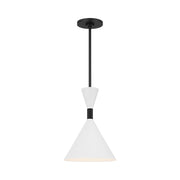 Visual Comfort SLP1041 Bodhi 1-lt 10" LED Pendant - Midnight Black