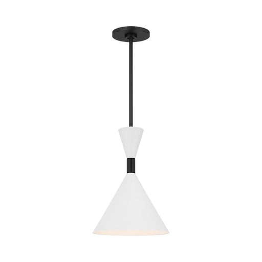 Visual Comfort SLP1041 Bodhi 1-lt 10" LED Pendant - Midnight Black