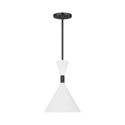 Visual Comfort SLP1041 Bodhi 1-lt 10" LED Pendant - Midnight Black
