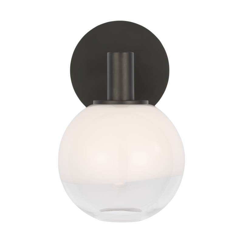 Visual Comfort SLV1001 Torian 1-lt 10" Tall LED Small Wall Sconce - Aged Iron