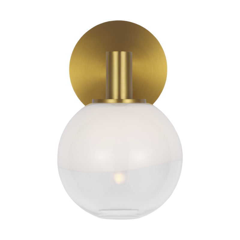 Visual Comfort SLV1001 Torian 1-lt 10" Tall LED Small Wall Sconce - Burnished Brass