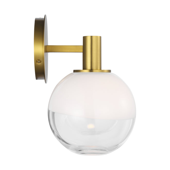 Visual Comfort SLV1002 Torian 2-lt 15" LED Vanity Light - Burnished Brass