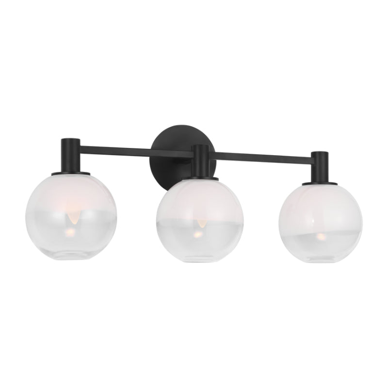 Visual Comfort SLV1003 Torian 3-lt 24" LED Vanity Light - Aged Iron