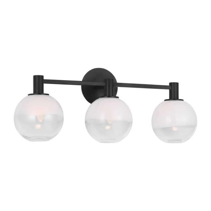 Visual Comfort SLV1003 Torian 3-lt 24" LED Vanity Light - Aged Iron