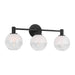 Visual Comfort SLV1003 Torian 3-lt 24" LED Vanity Light - Aged Iron