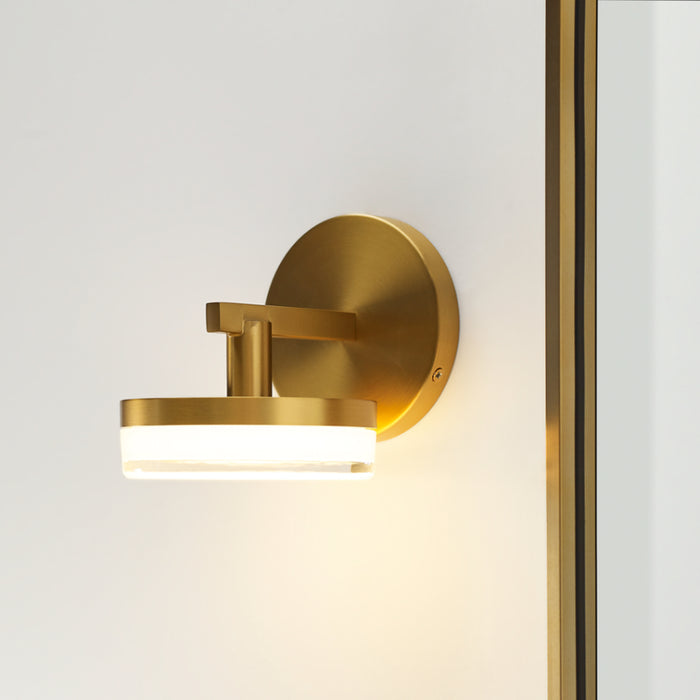 Visual Comfort SLV1011 Khan 1-lt 5" Tall LED Small Wall Sconce