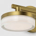 Visual Comfort SLV1012 Khan 2-lt 14" LED Wall Sconce - Burnished Brass