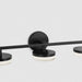 Visual Comfort SLV1013 Khan 3-lt 24" LED Vanity Light - Aged Iron