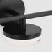 Visual Comfort SLV1013 Khan 3-lt 24" LED Vanity Light - Aged Iron