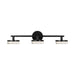 Visual Comfort SLV1013 Khan 3-lt 24" LED Vanity Light - Aged Iron