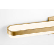 Visual Comfort SLV1021 Ismay 1-lt 27" LED Bath Light - Burnished Brass