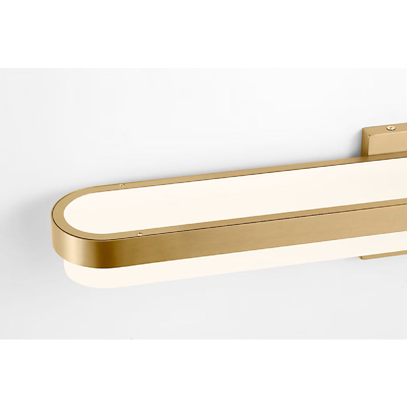 Visual Comfort SLV1021 Ismay 1-lt 27" LED Bath Light - Burnished Brass