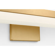Visual Comfort SLV1021 Ismay 1-lt 27" LED Bath Light - Burnished Brass