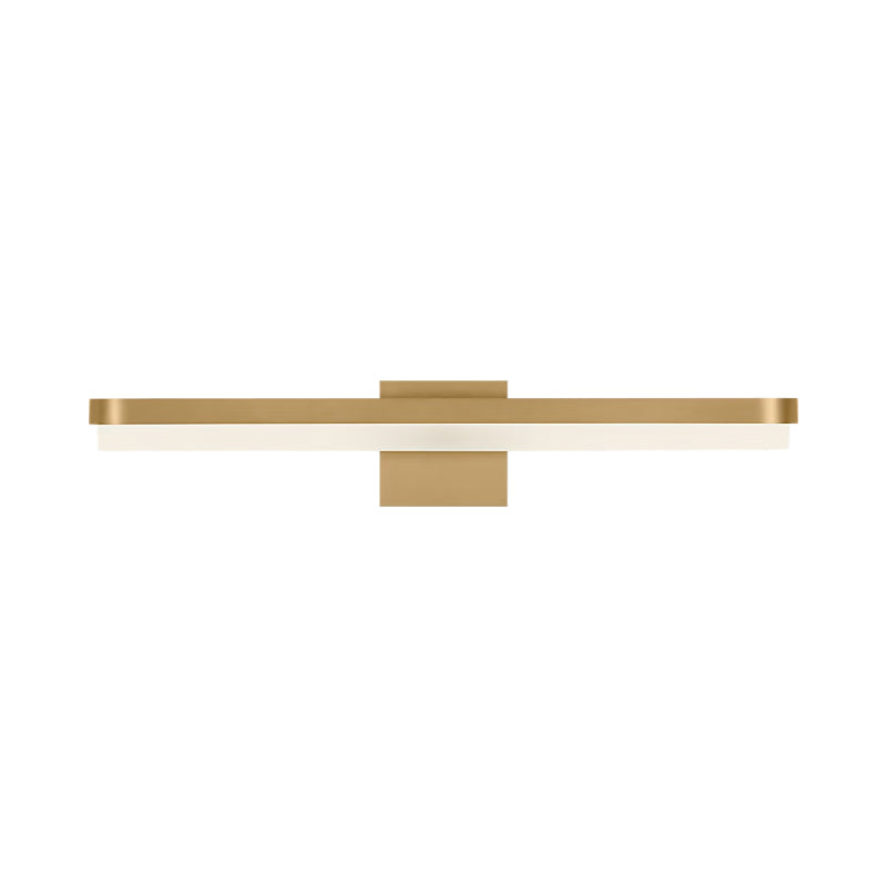 Visual Comfort SLV1021 Ismay 1-lt 27" LED Bath Light - Burnished Brass