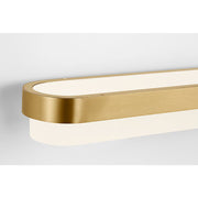 Visual Comfort SLV1041 Ismay 1-lt 36" LED Bath Light - Burnished Brass