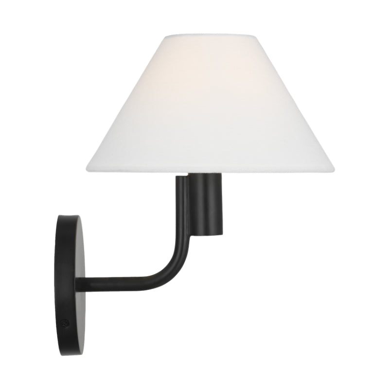 Visual Comfort SLW1001 Colfax 1-lt 10" Tall LED Small Wall Sconce - Aged Iron