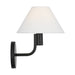 Visual Comfort SLW1001 Colfax 1-lt 10" Tall LED Small Wall Sconce - Aged Iron