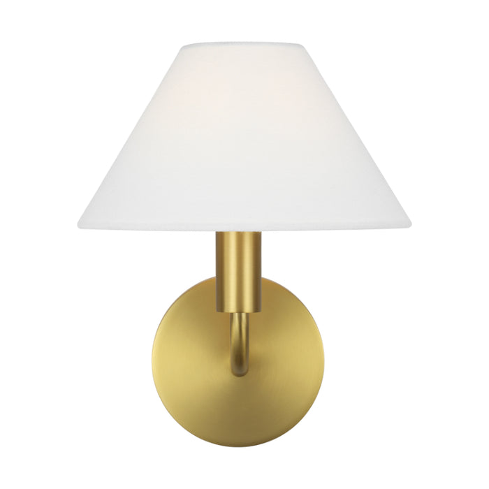 Visual Comfort SLW1001 Colfax 1-lt 10" Tall LED Small Wall Sconce - Burnished Brass