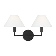 Visual Comfort SLW1012 Colfax 2-lt 19" LED Medium Wall Sconce - Aged Iron