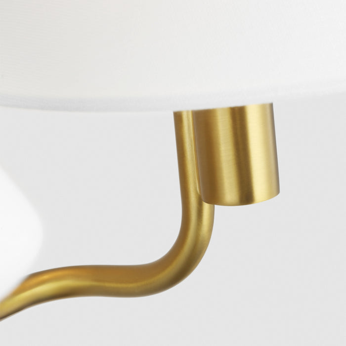 Visual Comfort SLW1012 Colfax 2-lt 19" LED Medium Wall Sconce - Burnished Brass