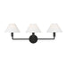 Visual Comfort SLW1023 Colfax 3-lt 29" LED Large Wall Sconce - Aged Iron