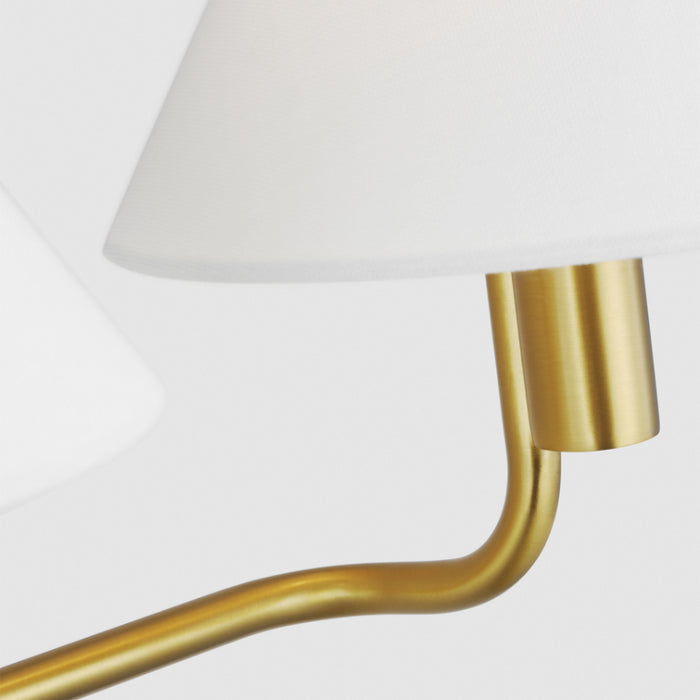 Visual Comfort SLW1023 Colfax 3-lt 29" LED Large Wall Sconce - Burnished Brass