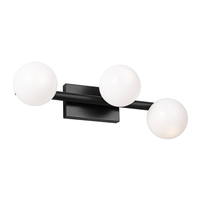 Visual Comfort SLW1043 Altair 3-lt 16" LED Vanity Light - Aged Iron