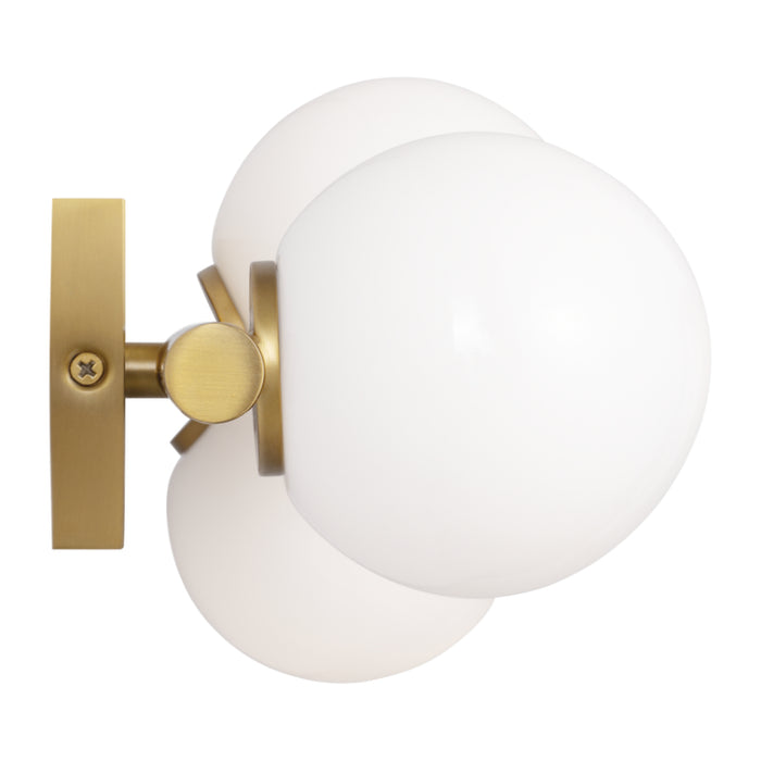 Visual Comfort SLW1043 Altair 3-lt 16" LED Vanity Light - Burnished Brass