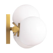 Visual Comfort SLW1067 Altair 7-lt 32" LED Vanity Light - Burnished Brass