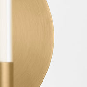 Visual Comfort SLW1071 Silas 1-lt 5" Tall LED Wall Sconce - Burnished Brass
