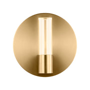 Visual Comfort SLW1071 Silas 1-lt 5" Tall LED Wall Sconce - Burnished Brass