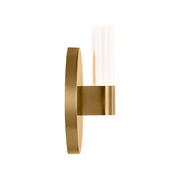 Visual Comfort SLW1071 Silas 1-lt 5" Tall LED Wall Sconce - Burnished Brass