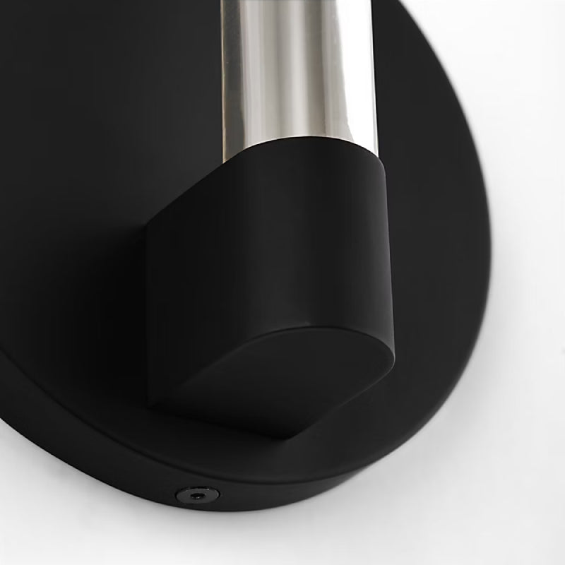 Visual Comfort SLW1071 Silas 1-lt 5" Tall LED Wall Sconce - Midnight Black