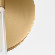 Visual Comfort SLW1082 Silas 10" Tall LED Wall Sconce - Burnished Brass