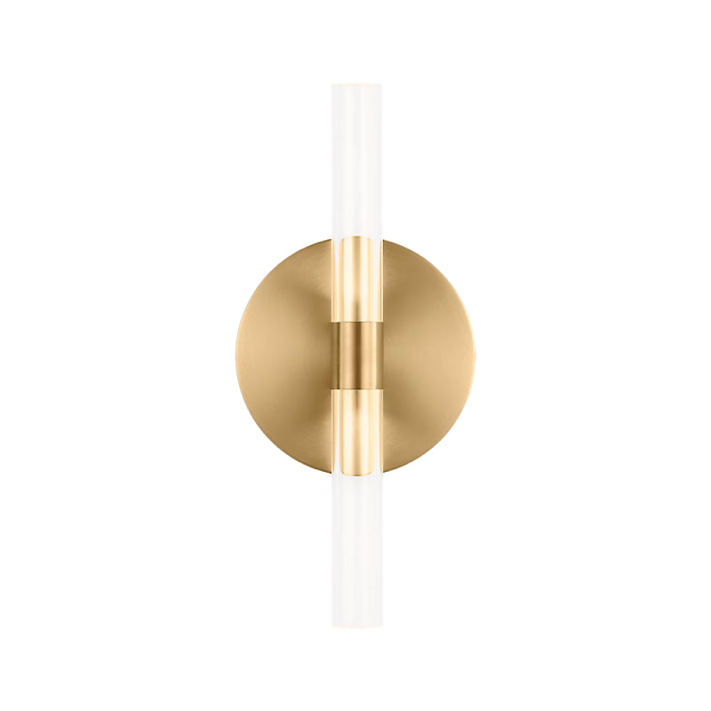 Visual Comfort SLW1082 Silas 10" Tall LED Wall Sconce - Burnished Brass